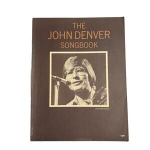 VTG The John Denver Songbook  20+ Songs and Pictures Circa 1970's